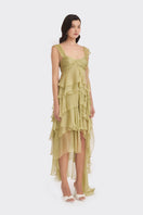Green fairy-themed mini top by Stolen Stores, featuring a stylish, fitted design perfect for casual or trendy outfits.
