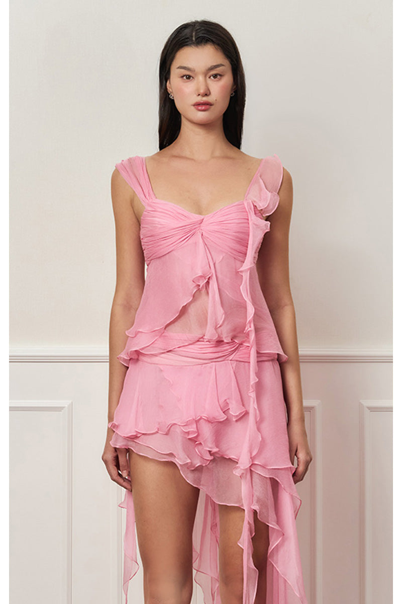 FAIRY MINI TOP IN PINK | CULT MIA | Stolen Stores FAIRY MINI TOP IN PINK | CULT MIA | Stolen Stores