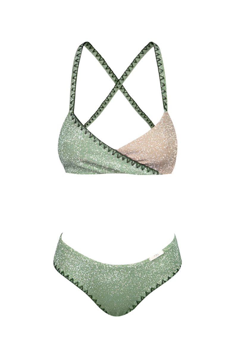 FELICIA BIKINI IN GREEN FOREST - CULT MIA