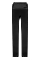 Black Fleur trousers by Matters, stylish pants with a tailored fit, made from comfortable fabric, perfect for casual or office wear.