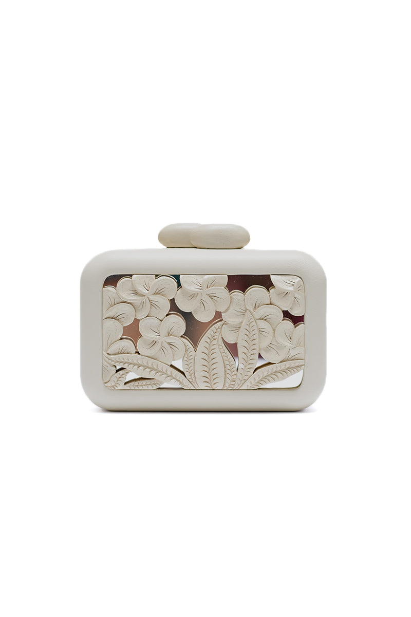 FOLHATA HIBISCUS MIRROR FENDI CLUTCH - CULT MIA