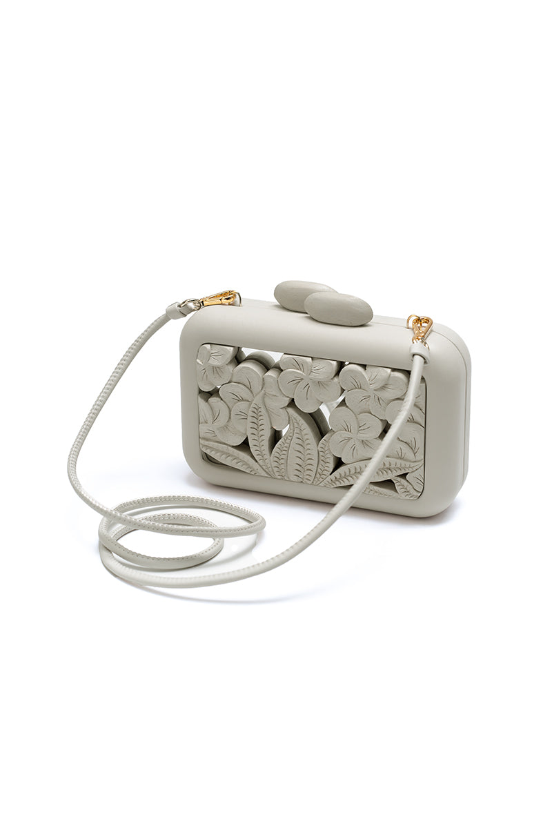 FOLHATA HIBISCUS MIRROR FENDI CLUTCH - CULT MIA