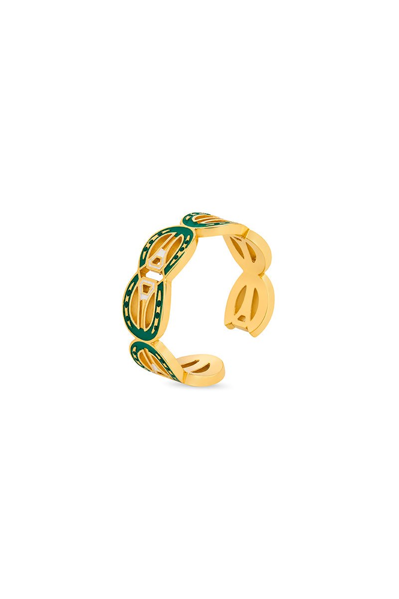 GARCIA BAND RING IN GREEN SOPO