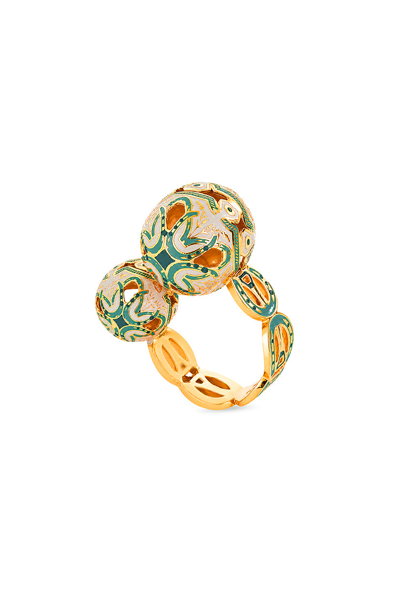 ESTRELLA DOUBLE EGG RING