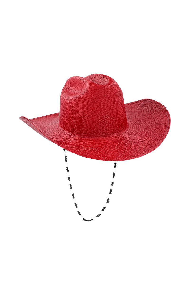 SER Fortune Finds hat featuring stylish design, made of soft fabric, with a wide brim and decorative details.