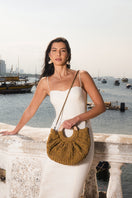 Mara Brazil Gaia bag in top handle style with sleek design, featuring smooth leather and a structured shape.