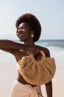 Mara Brazil GAIA Bag top handle bag in natural leather with sleek design and structured shape, perfect for everyday use.