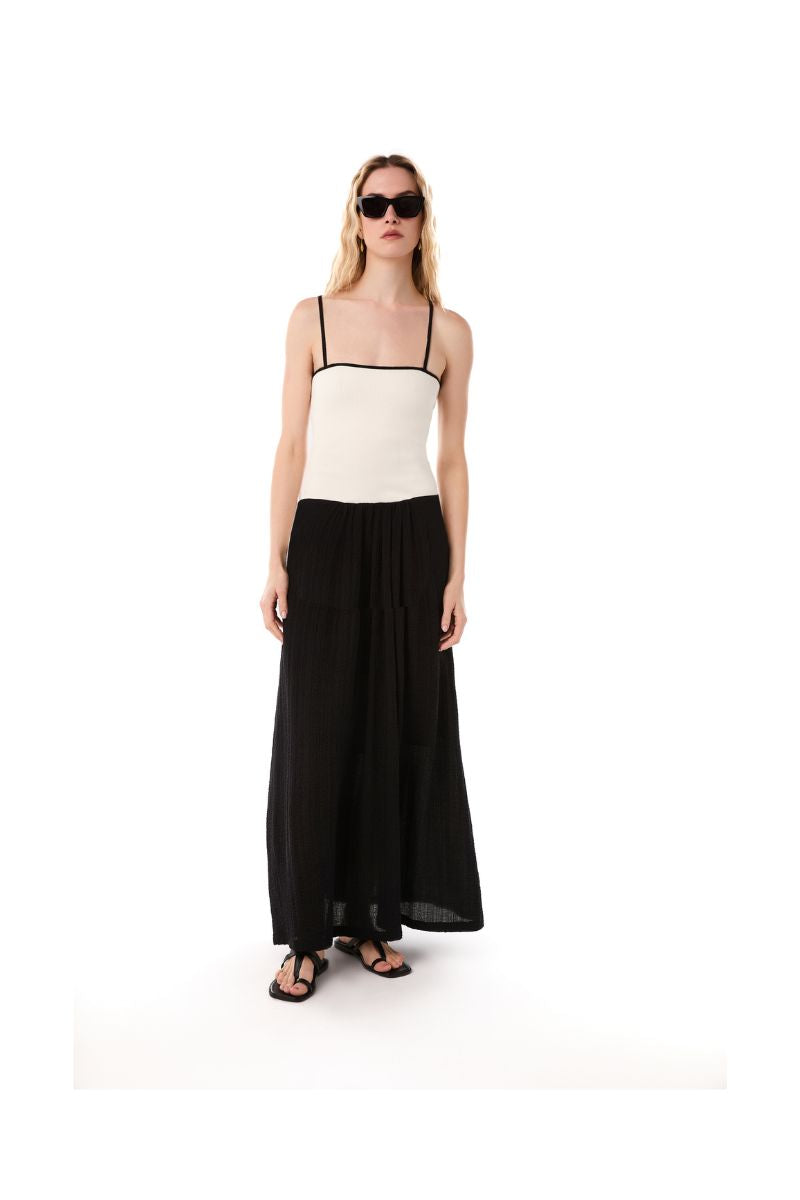 GAIA DRESS IN OFF WHITE - CULT MIA