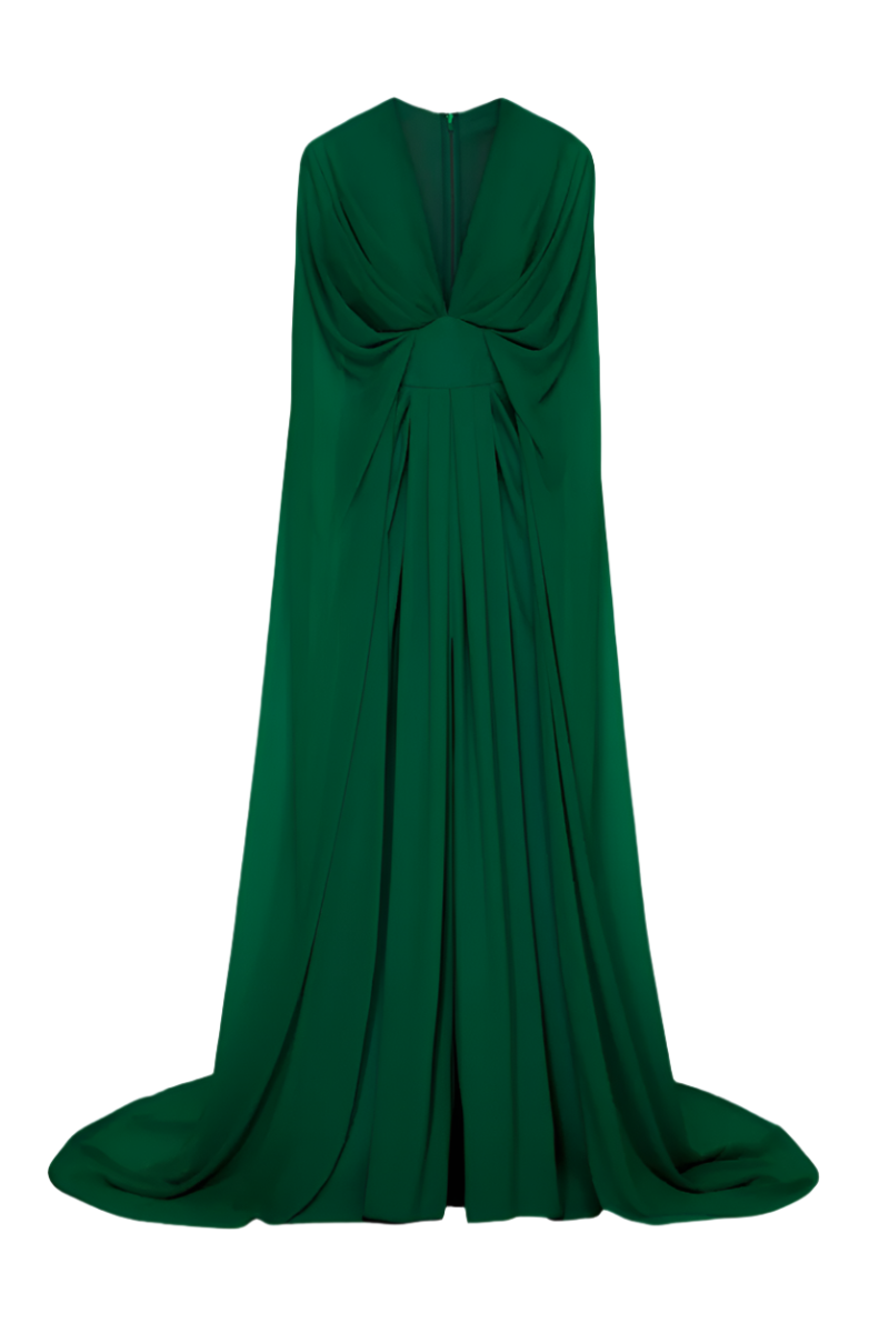 GAMIE DRESS IN EMERALD - CULT MIA