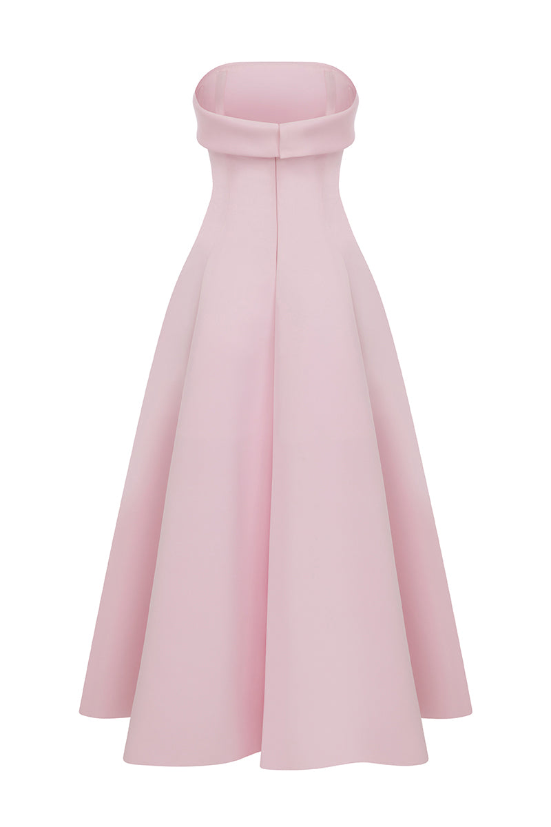 butta bomma pink dress Boma Cutout Ankle Length Dress (Pink)