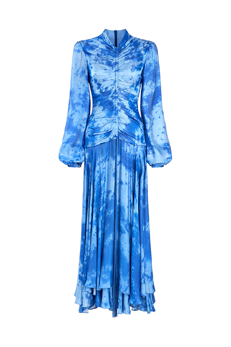 THE ALLURE OF WATER DRESS IN BLUE - CULT MIA