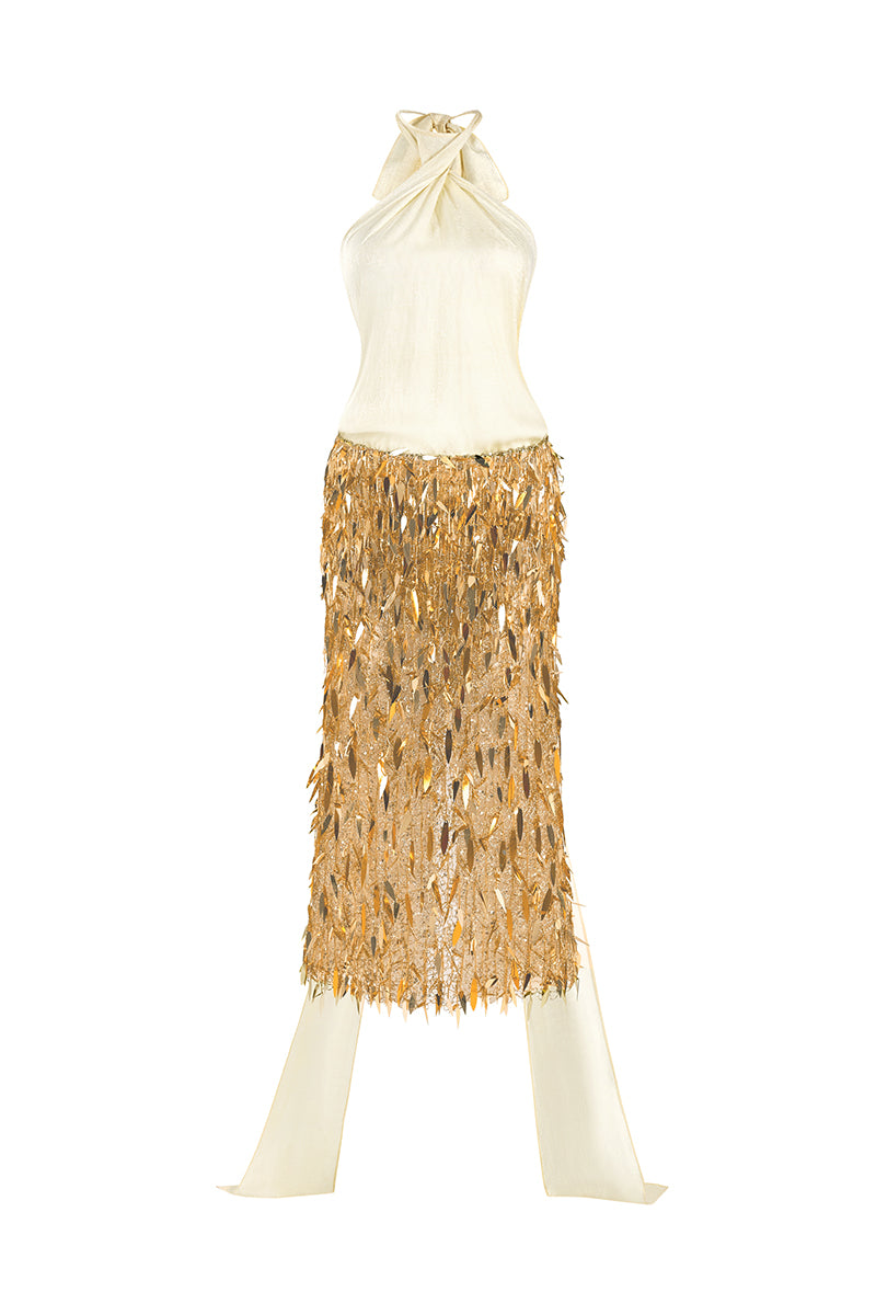 GOLDEN BAMBOO ELEGANCE IN GOLD - CULT MIA