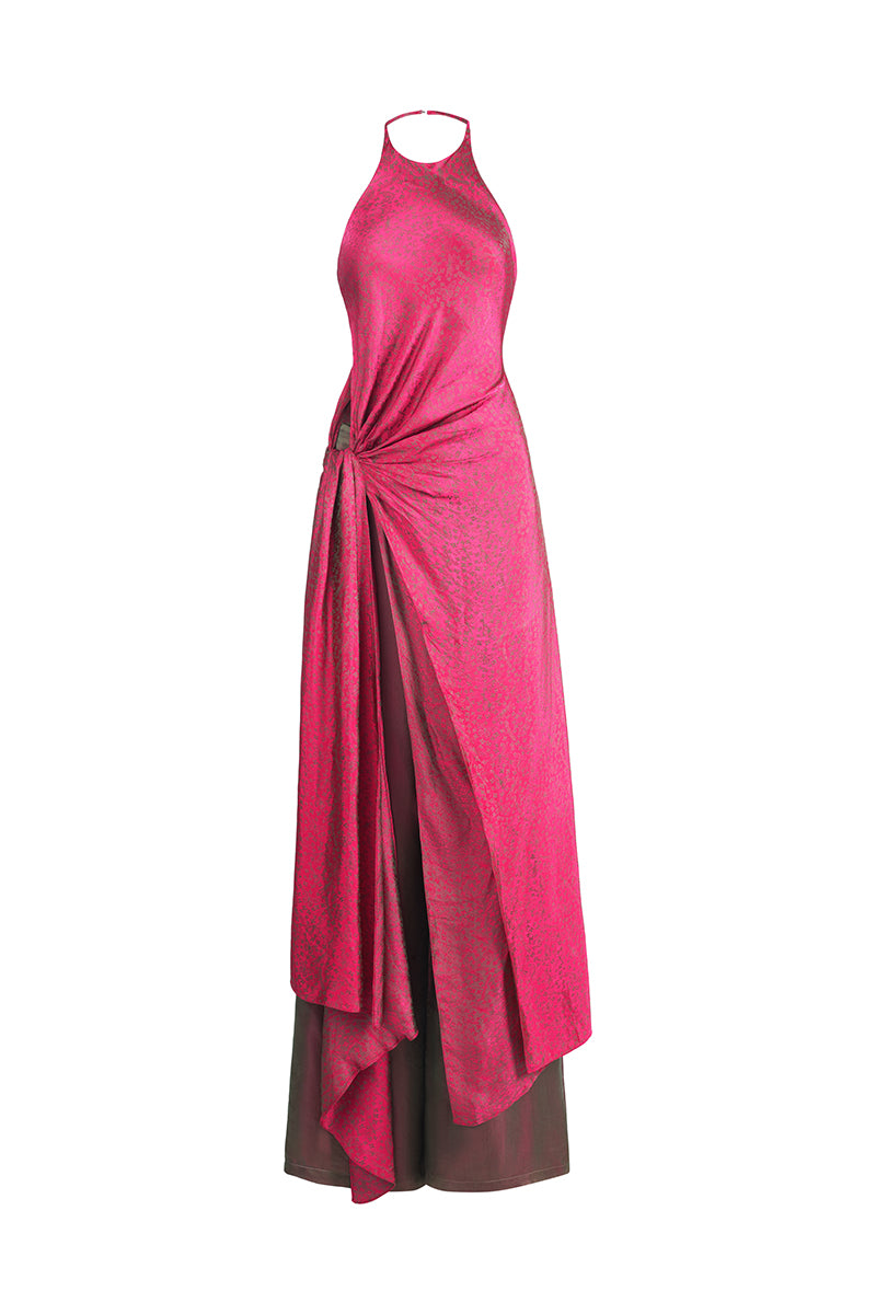 PINKY LOTUS AO DAI SET IN PINK - CULT MIA