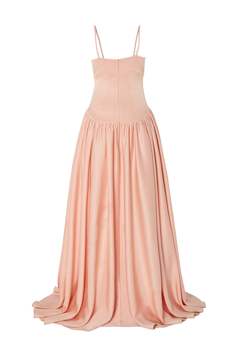 GRACE DRESS IN PEACH | CULT MIA
