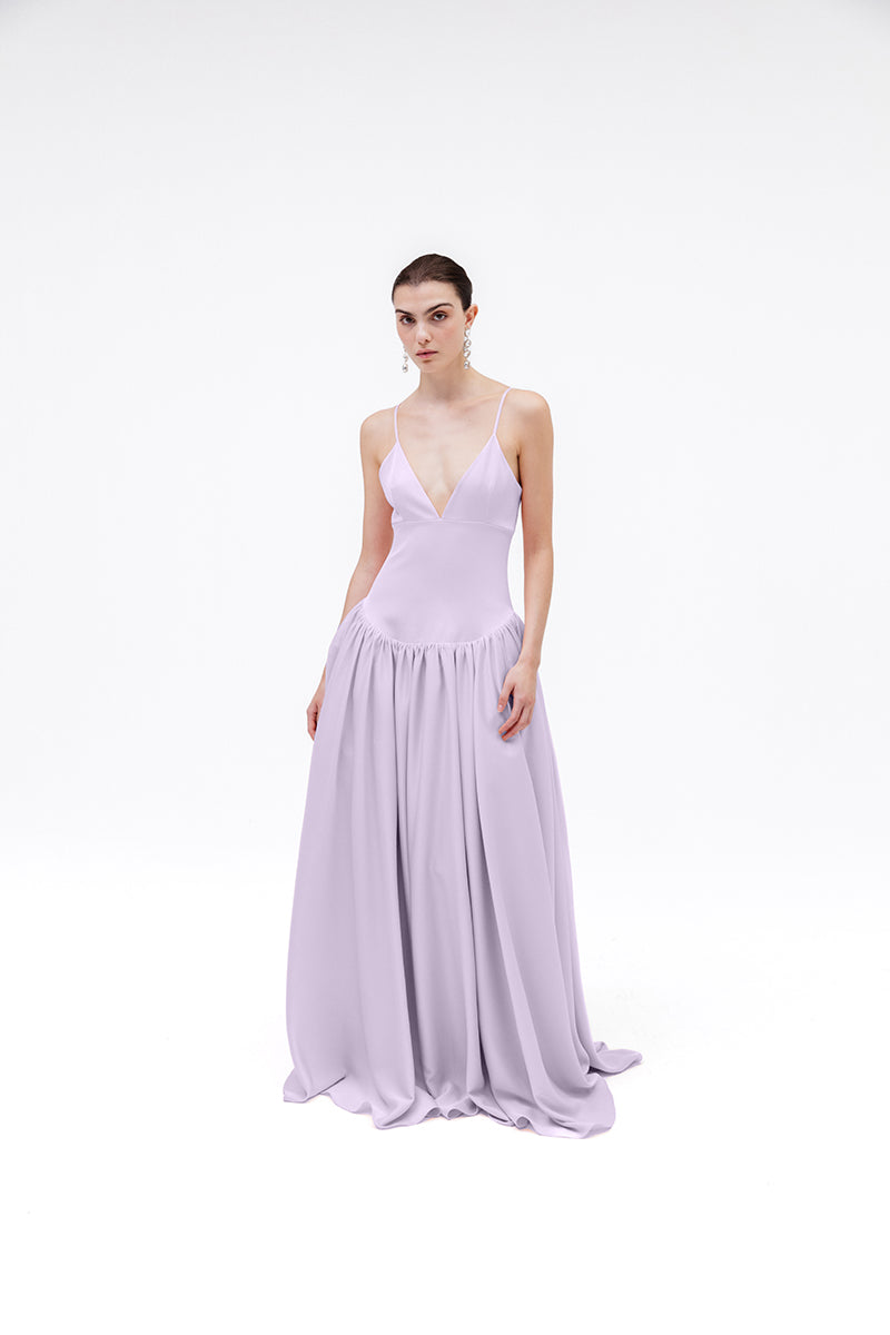 violet grey dress Violet Jacquard Dress