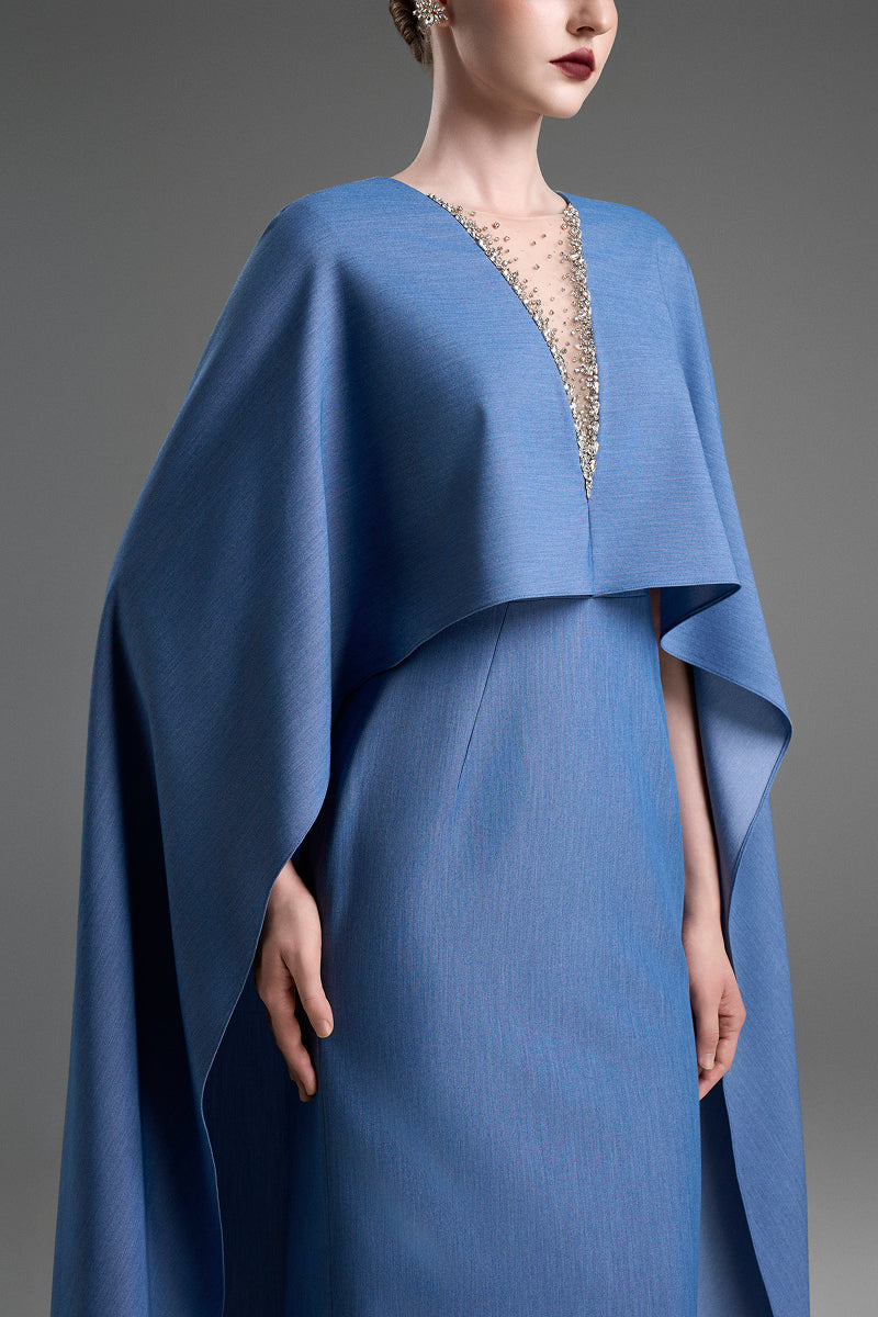 silk stylish kaftan dress design SS Kaftan
