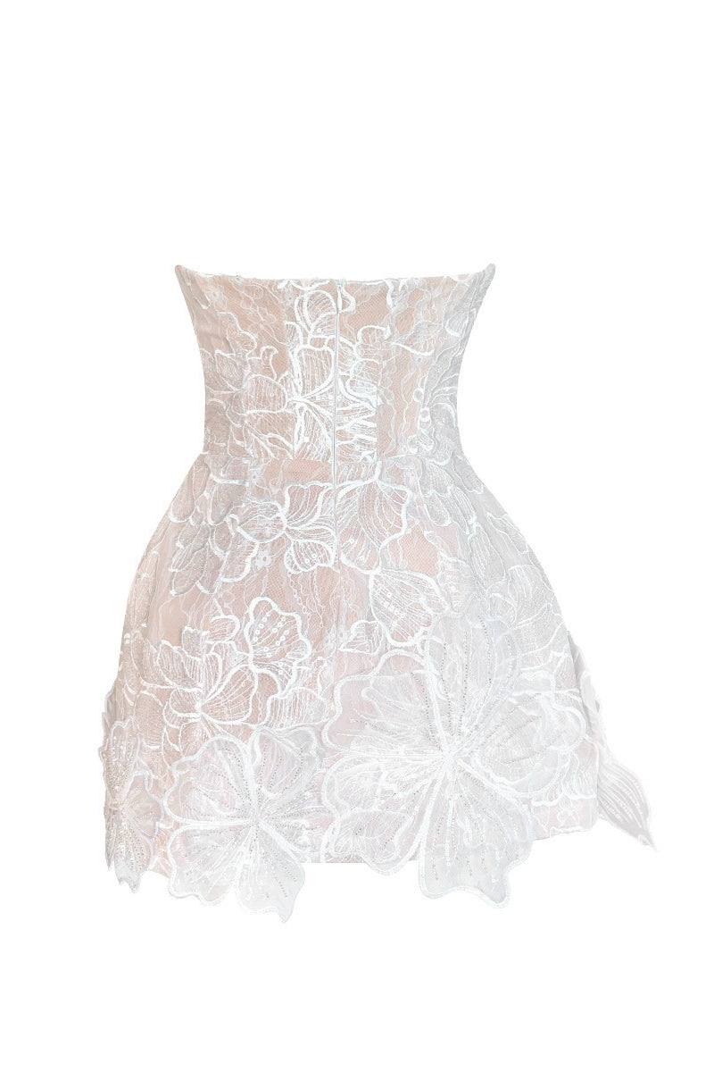 the gardenia short sleeve dress Daily Practice Gardenia Short-Sleeve Babydoll Mini Dress