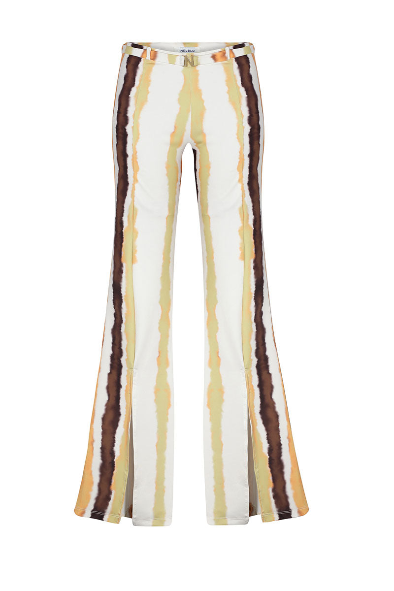 JAGGER PANT IN PRINT NARANJA