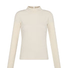 Nelblu Kaia beige top, lightweight blouse with soft fabric and relaxed fit, shown on a neutral background.