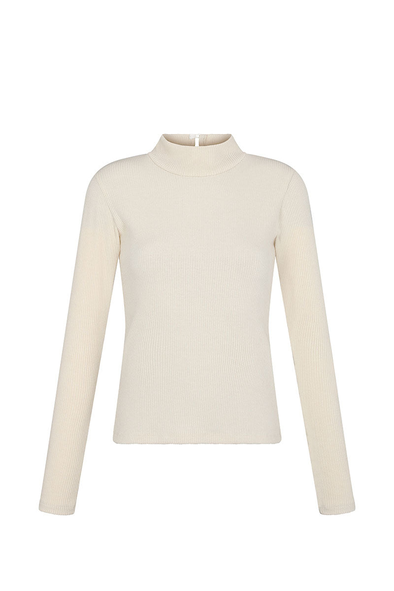 KAIA TOP IN BEIGE