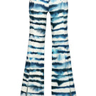 Nelblu Jagger Print Azul cover-up pants featuring a relaxed fit and vibrant blue print, perfect for beach or poolside wear.