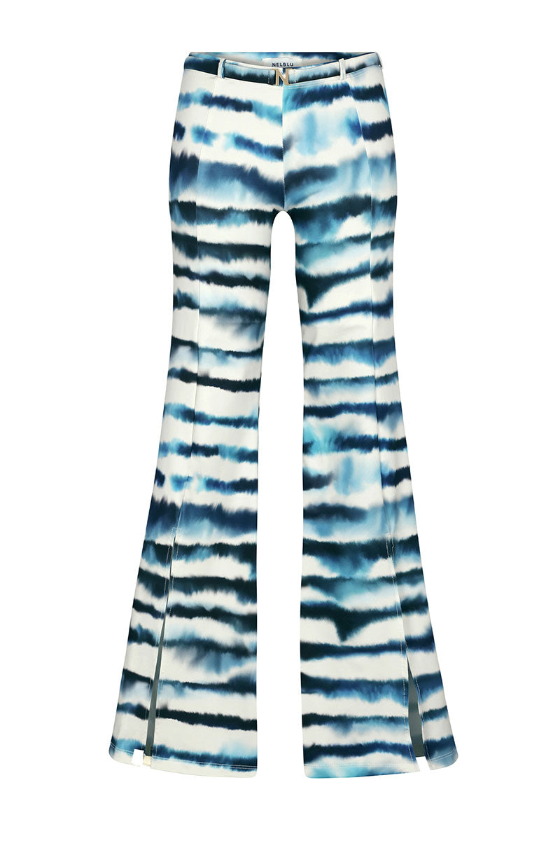 JAGGER PANT IN PRINT AZUL