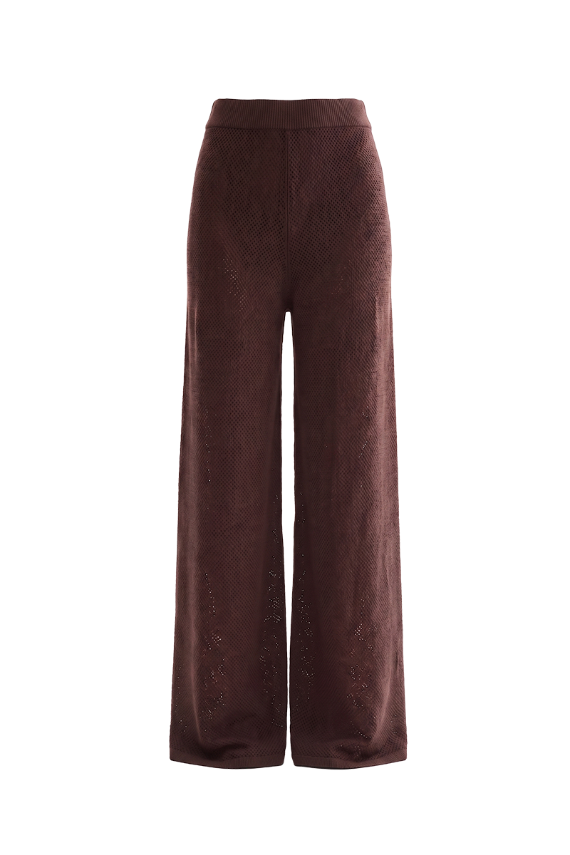 AURORA PANT IN MARRÓN