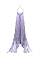 Kasia Kulenty ILYA lilac maxi dress displayed on a model, flowing fabric, elegant design perfect for formal or casual wear