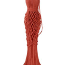 Kasia Kulenty Vera Terra maxi gown with flowing fabric and earthy tones, elegant design, and relaxed fit.