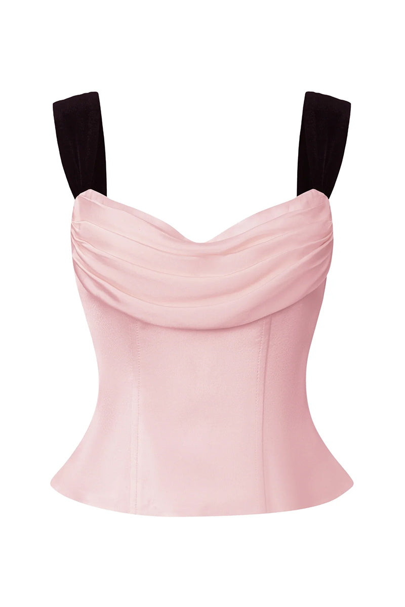GIA TOP IN PINK