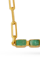 Gold Gloom Necklace by Fenomena featuring a sleek, modern design with a bold pendant on a delicate chain.