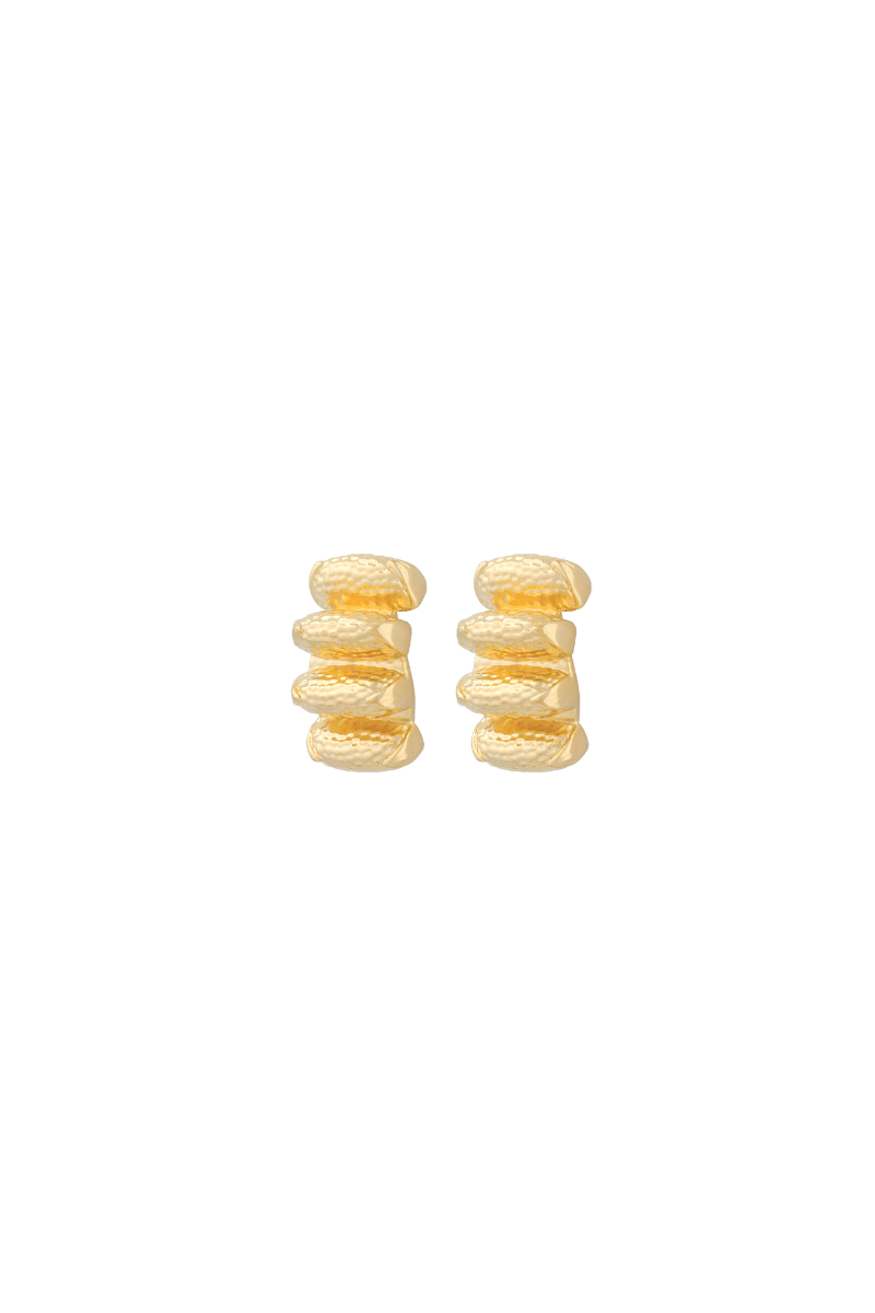 GOLDEN PONTE EARRINGS - CULT MIA