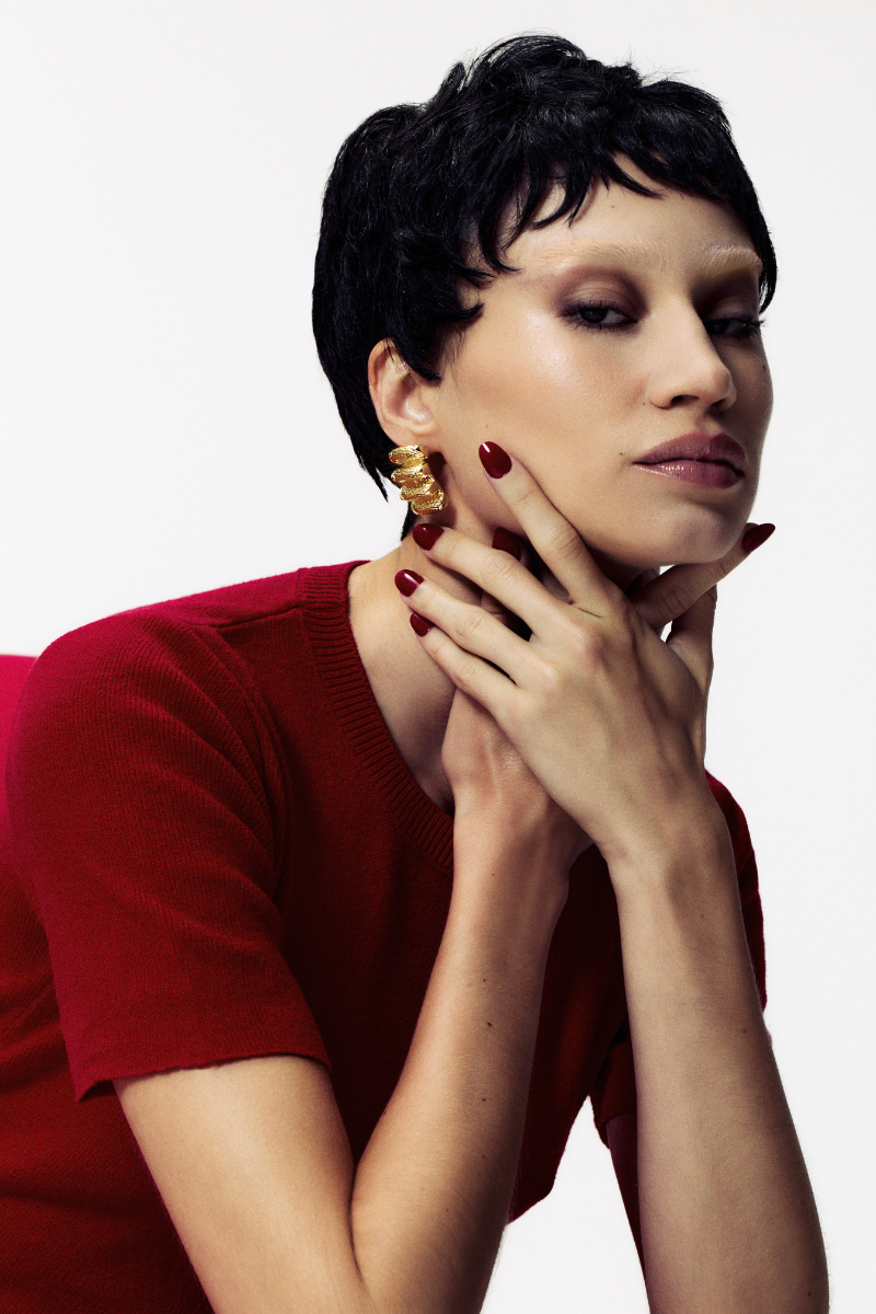 GOLDEN PONTE EARRINGS - CULT MIA