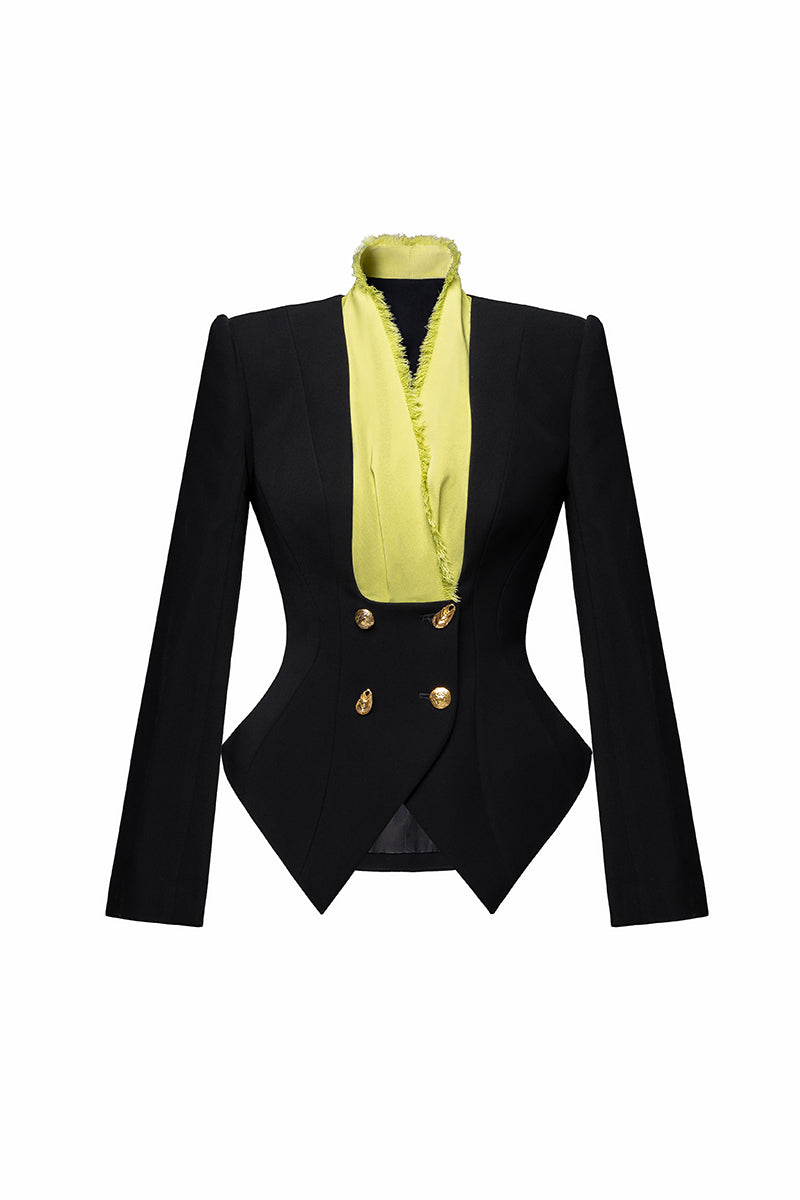 Jenny K Tran HAILSHAM blazer jacket, tailored women’s blazer with structured fit and classic design, styled for professional wear.