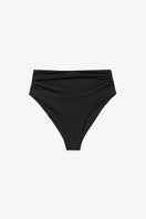 Seaquelle Haven bikini bottom in Pearl Black, featuring a sleek, stylish design with comfortable fit and minimal coverage.