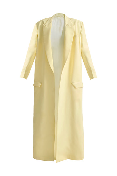 ジャケット・アウター ohotoro Margarine Flared Coat GERALDINE-MUSTARD MOTO OUTERWEAR | AZALEA WANG