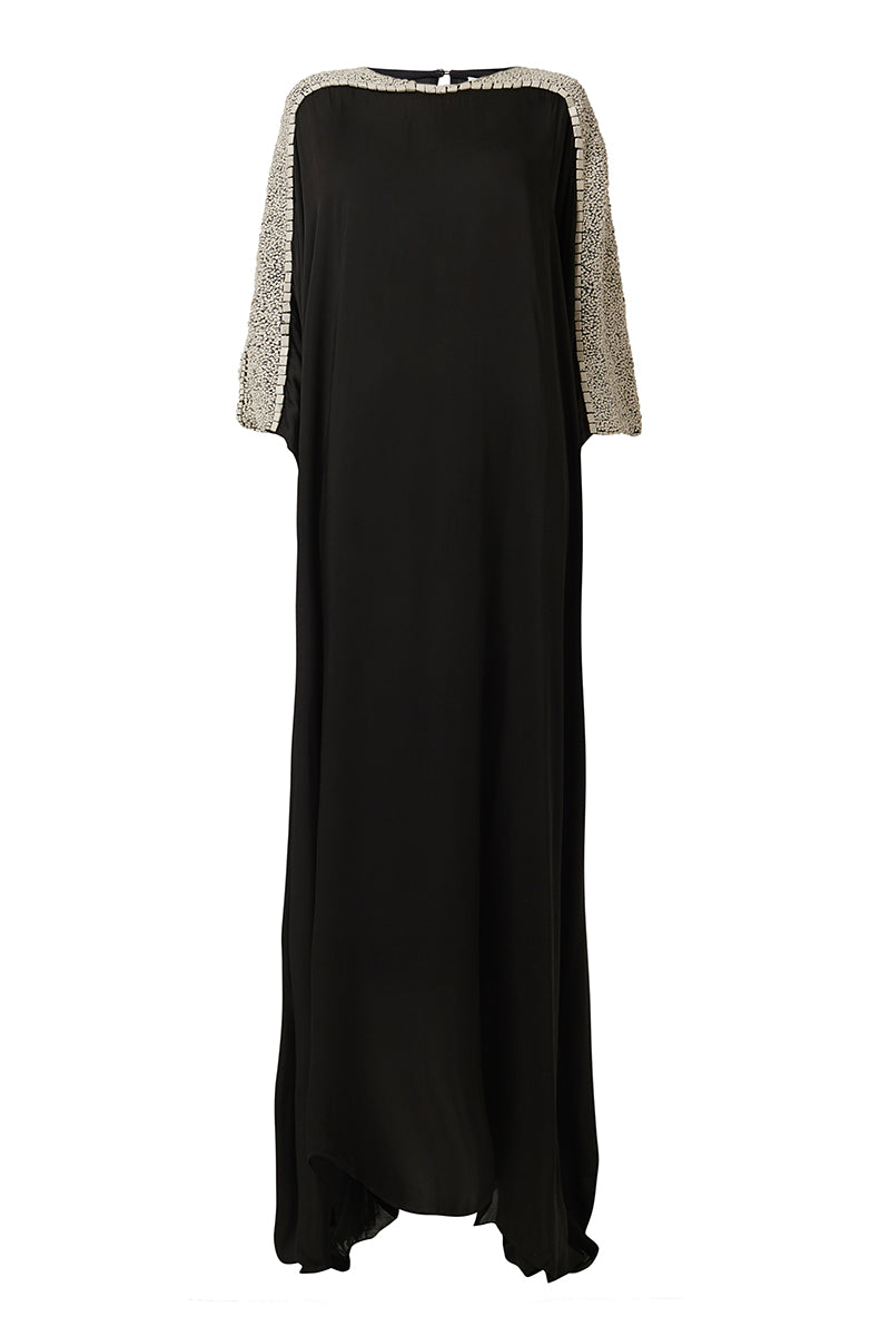 JEWELED SHOULDER CAPE