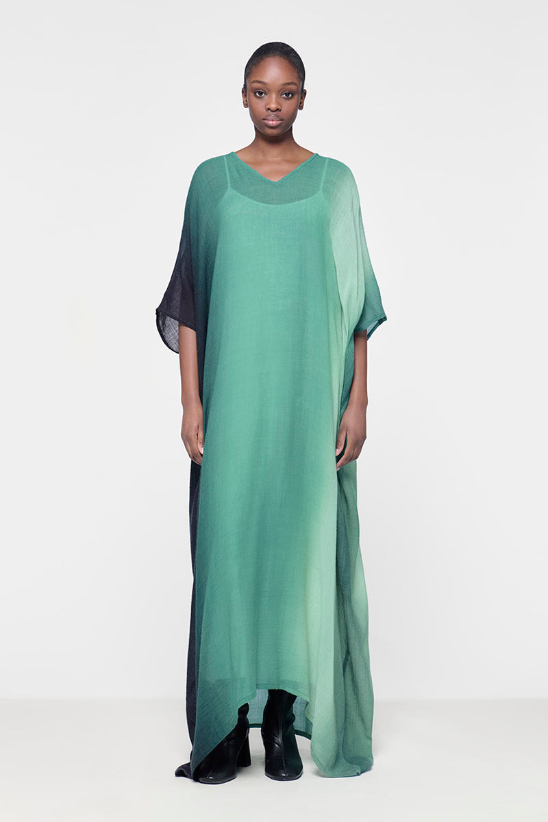 VERTICAL OMBRE KAFTAN