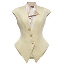 Jenny K Tran Horley Blazer jacket shown in tailored black with lapel collar and front buttons, stylish and versatile for professional wear.