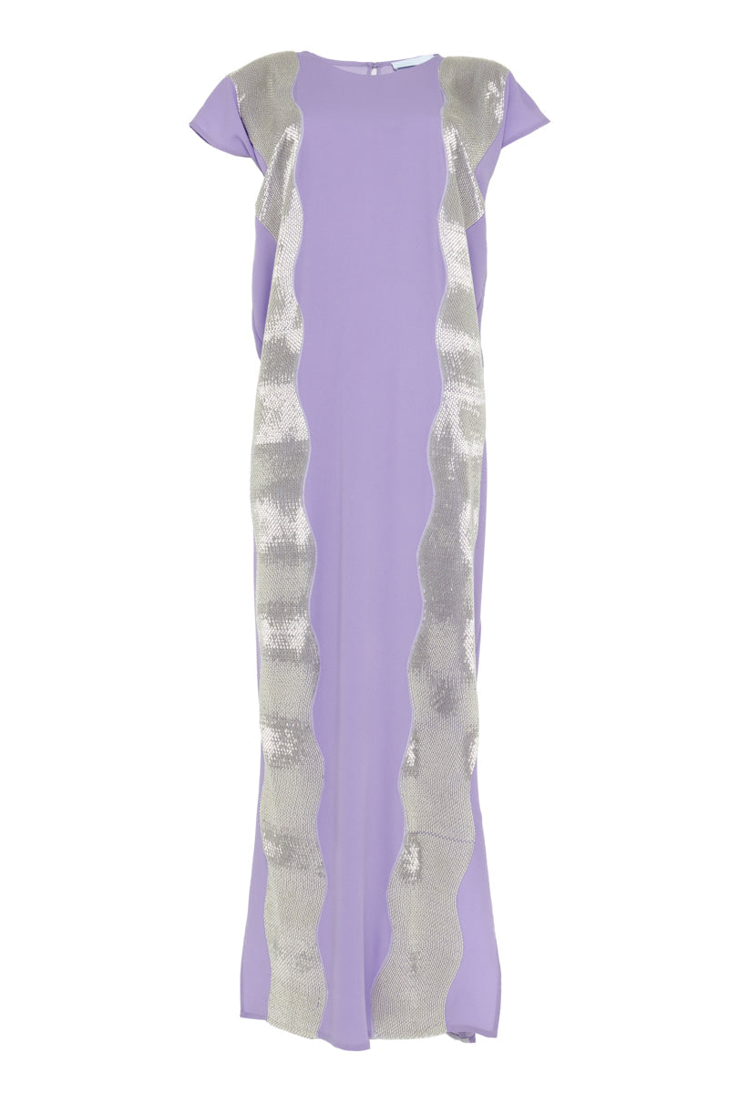 EMBROIDERED WAVE KAFTAN - CULT MIA
