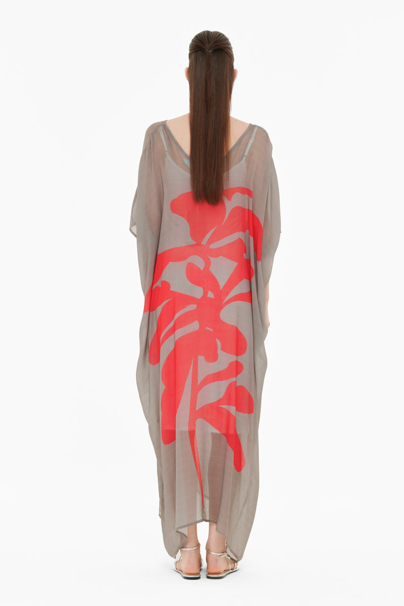 FLORAL PRINTED KAFTAN - CULT MIA