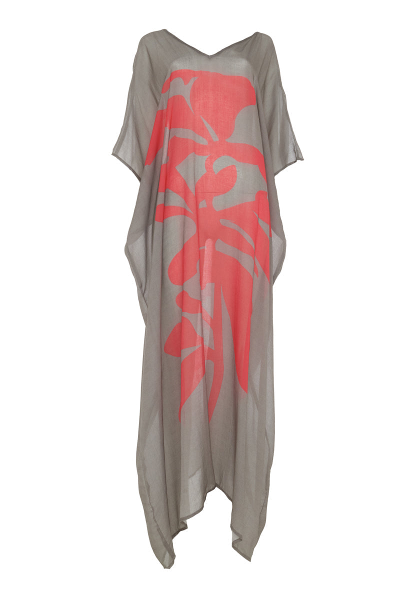 FLORAL PRINTED KAFTAN - CULT MIA