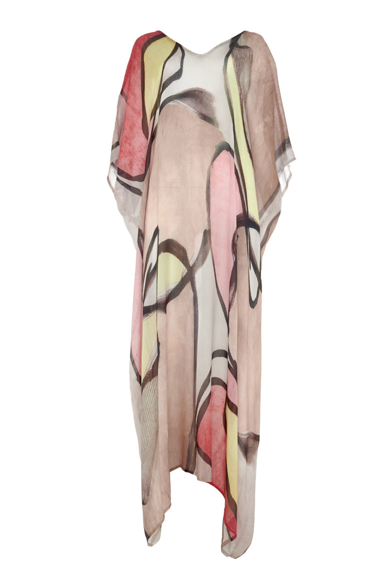 PRINTED MAXI KAFTAN - CULT MIA