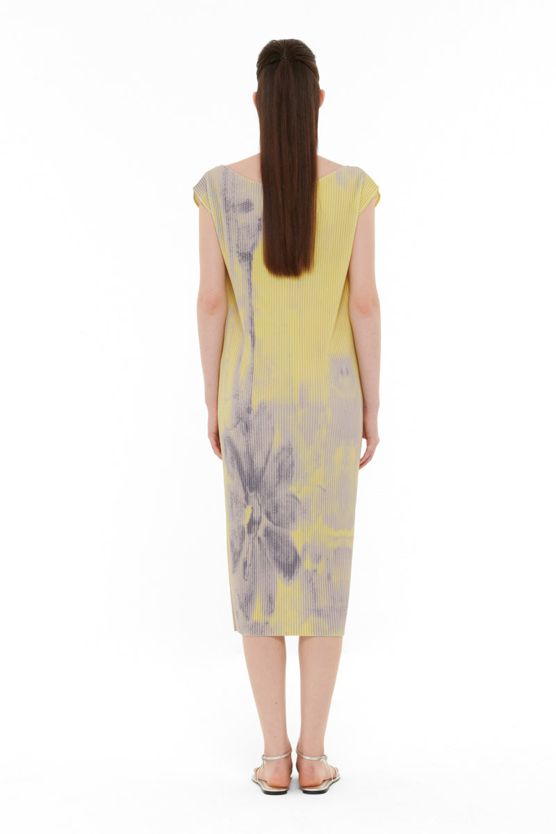 PRINTED PLISSE DRESS - CULT MIA
