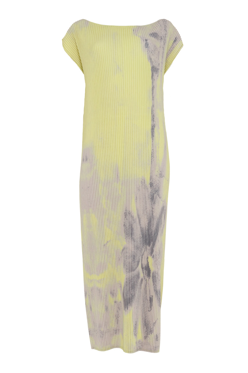 PRINTED PLISSE DRESS - CULT MIA