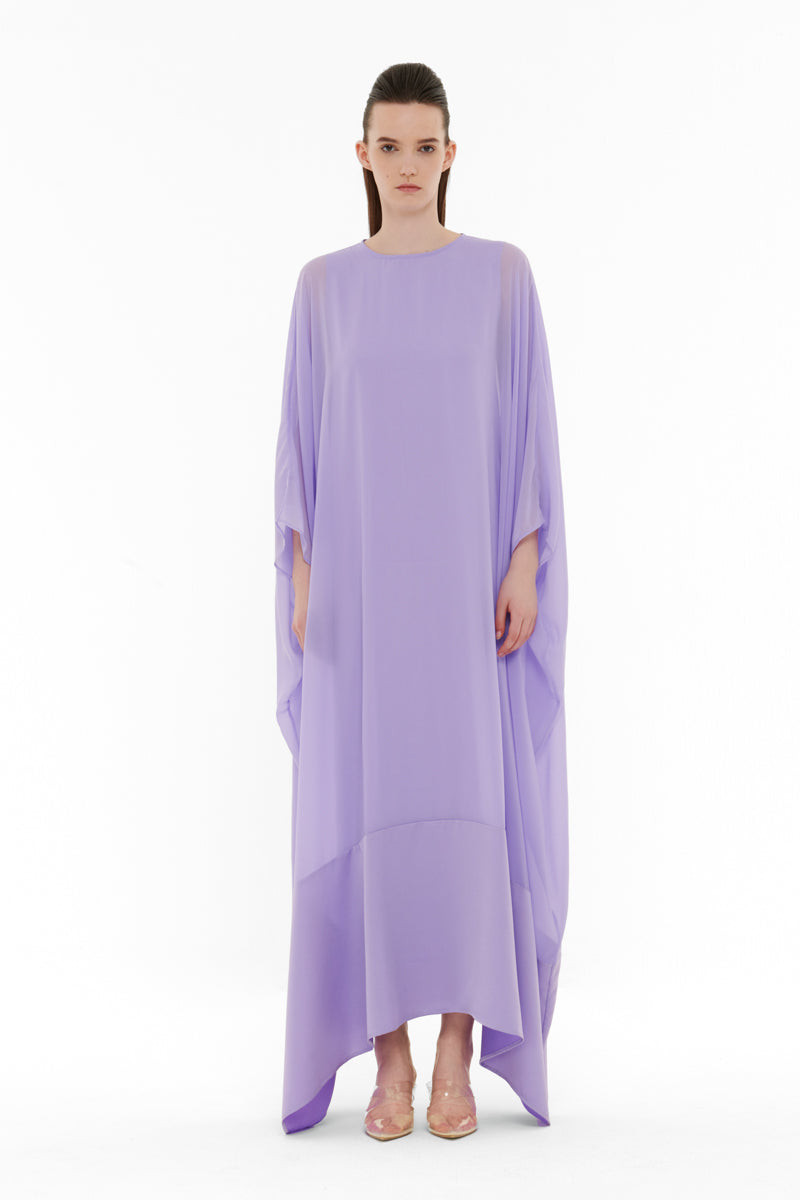SATIN FLOWY KAFTAN - CULT MIA