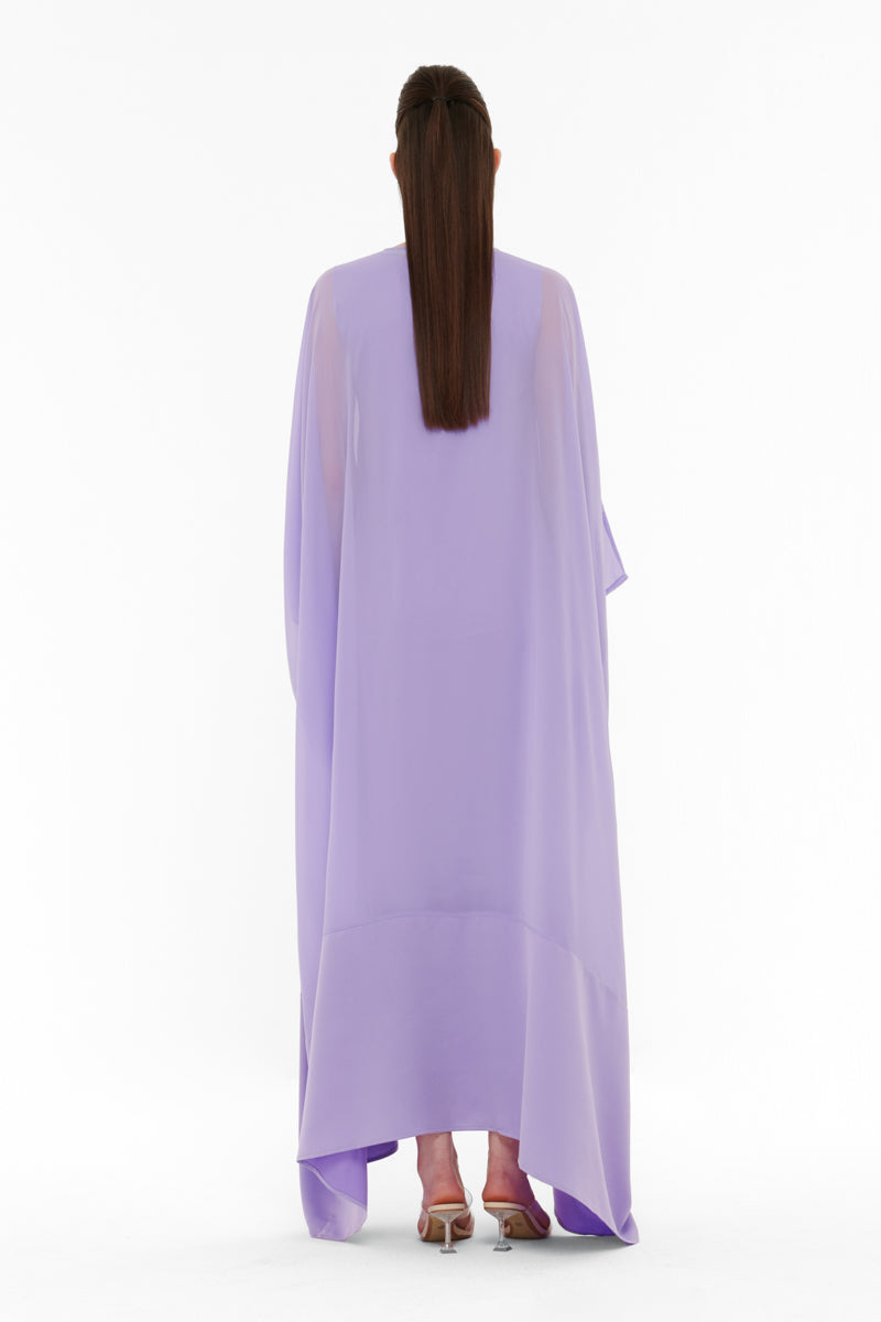 SATIN FLOWY KAFTAN - CULT MIA