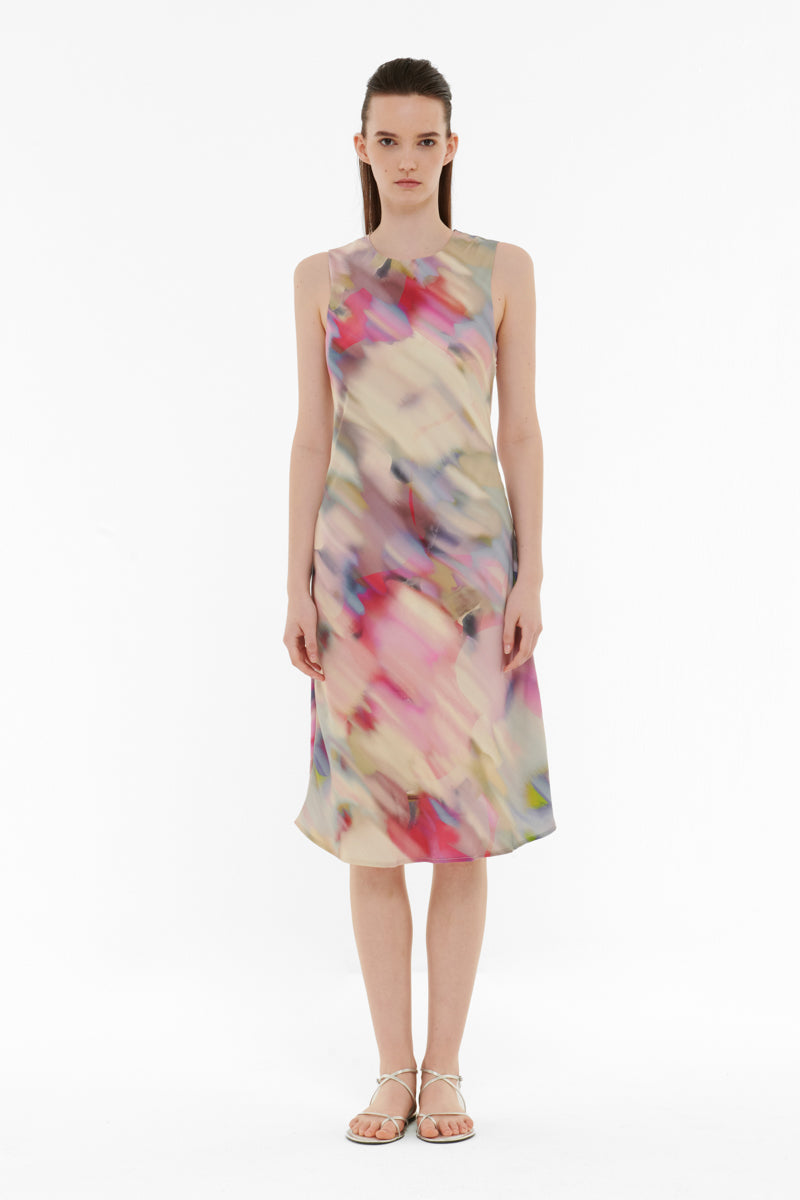 SLINKY PRINTED DRESS - CULT MIA
