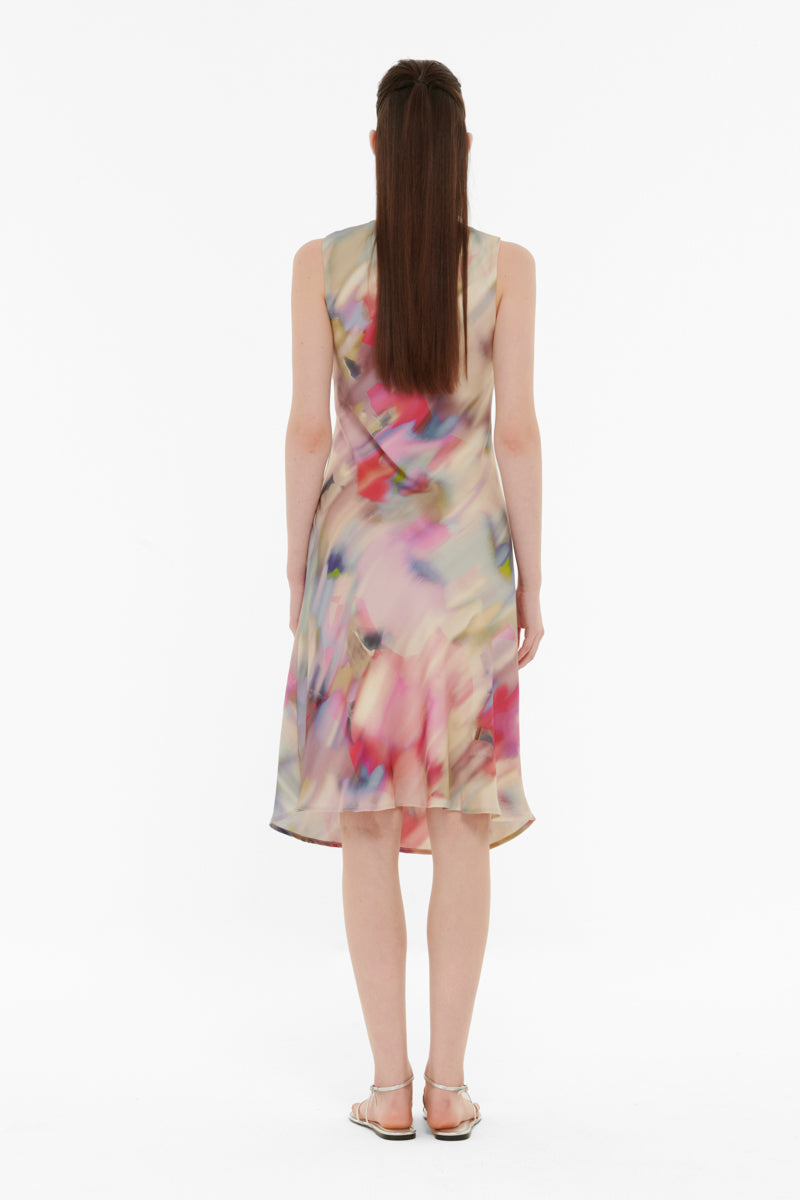 SLINKY PRINTED DRESS - CULT MIA