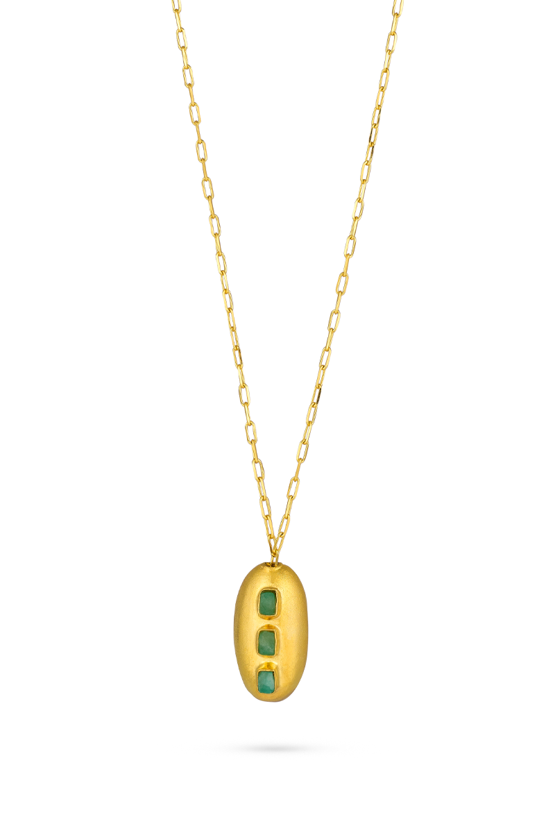 HAVANA GLOW LONG NECKLACE - CULT MIA